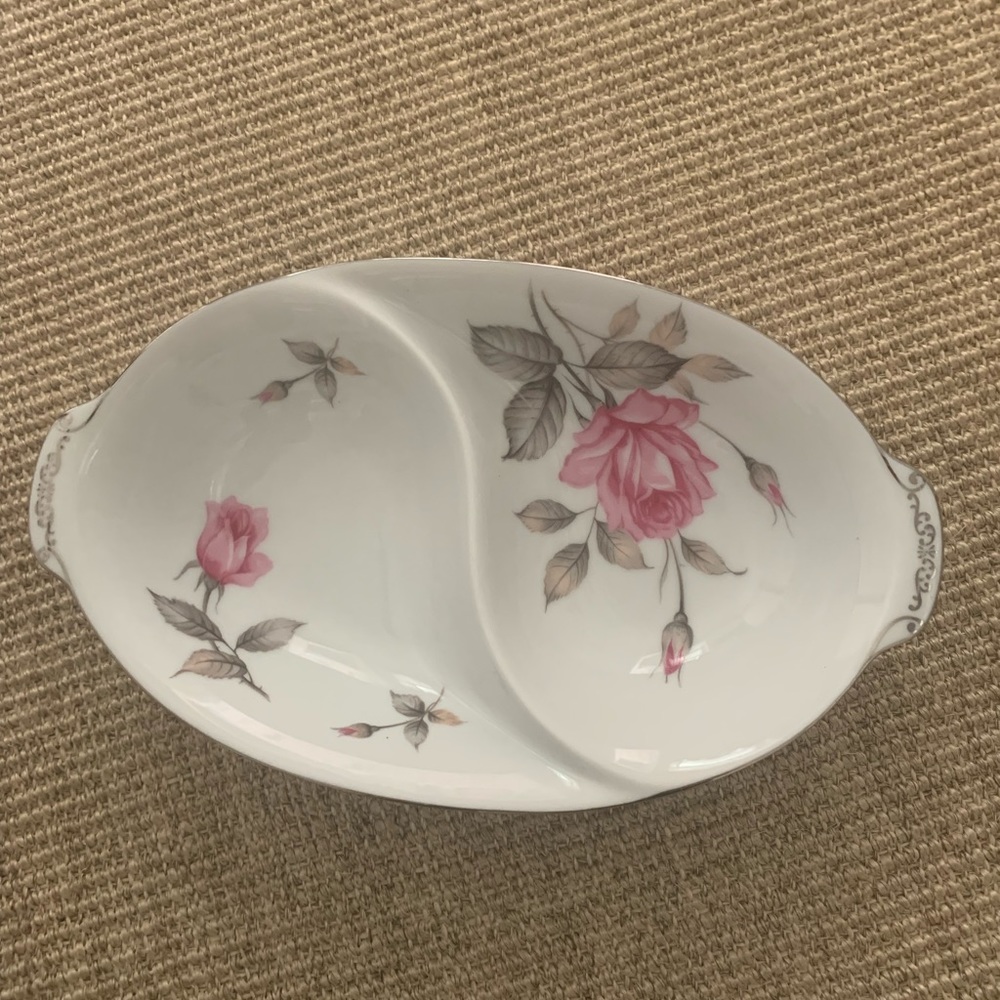 Vintage Split Serving Dish